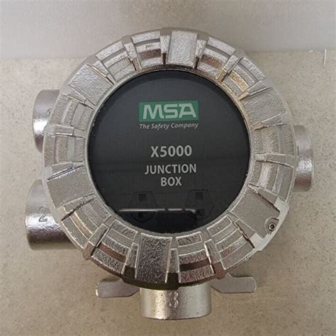 msa x5000 junction box|msa x5000 remote sensor manual.